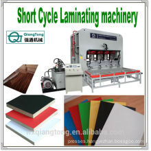 SCL/Short Cycle Laminating machine/Furniture laminates shot cycle press/press machine